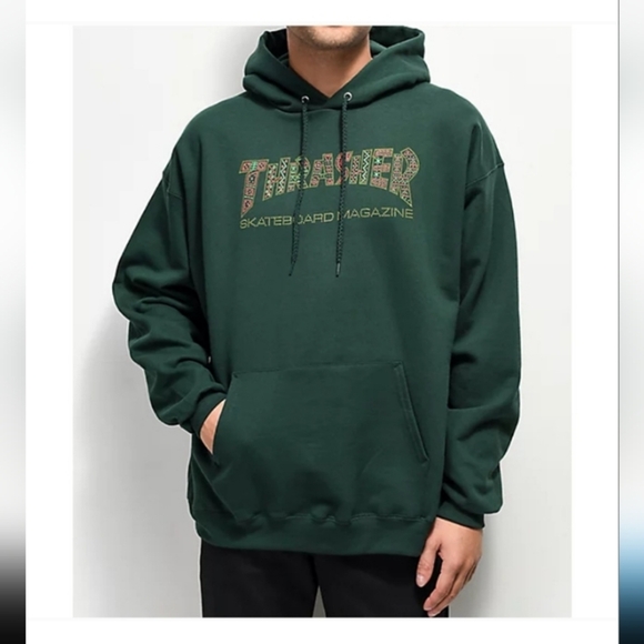 Thrasher Hoodie - Mens Large - Picture 8 of 10